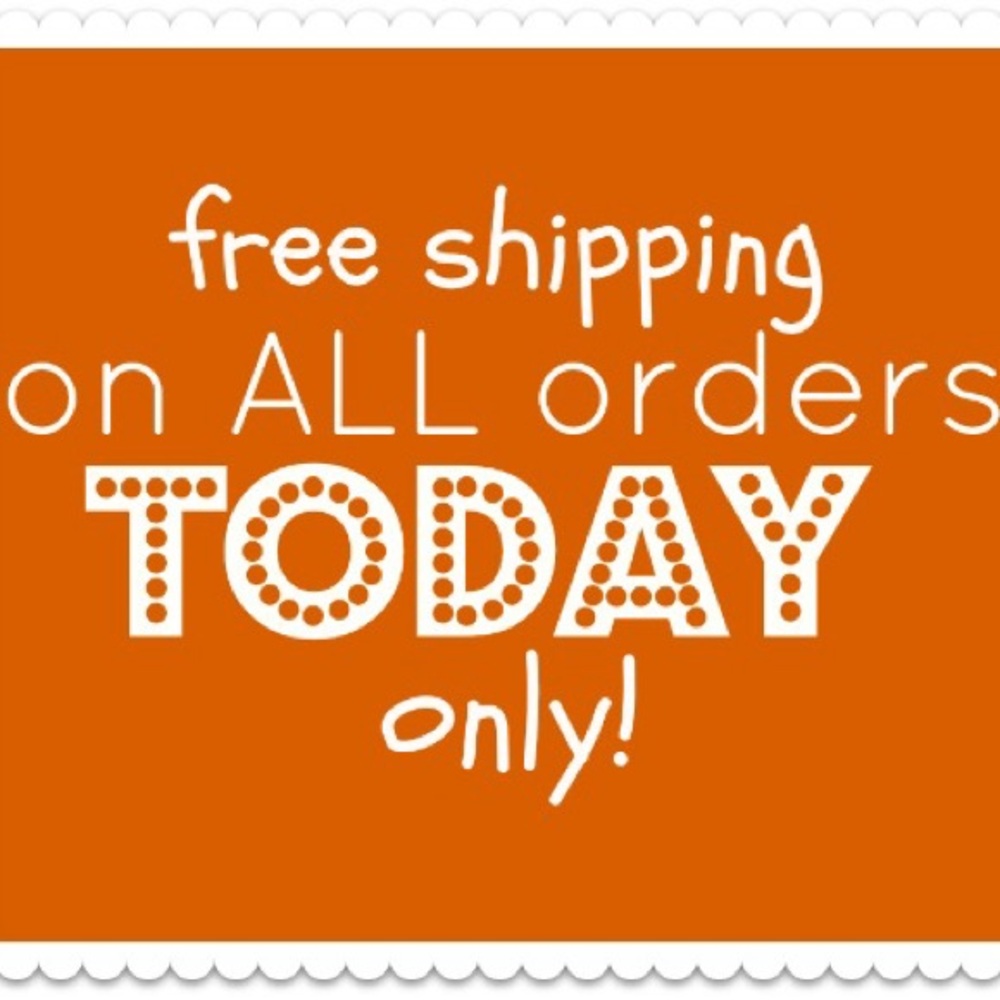 Free Shipping Promotion Sign